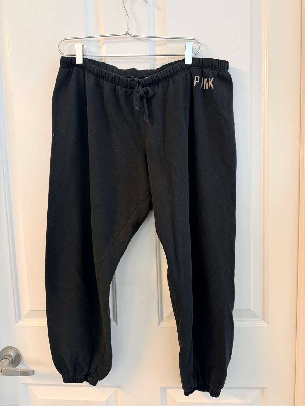 PINK Victoria's Secret Black Men's Jogger Sweatpants